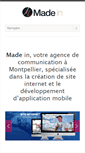 Mobile Screenshot of madein.net
