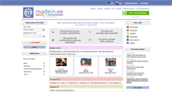 Desktop Screenshot of madein.ee